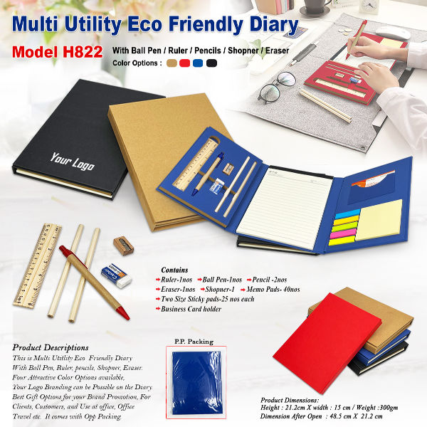 Multi Utility Eco Diary