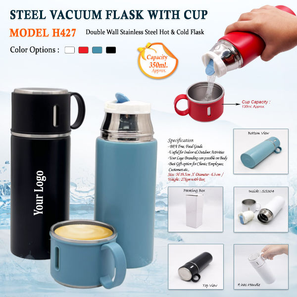 Vacuum Flask With Cup
