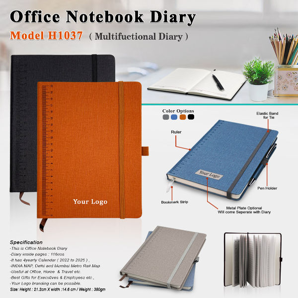 Office Notebook Diary