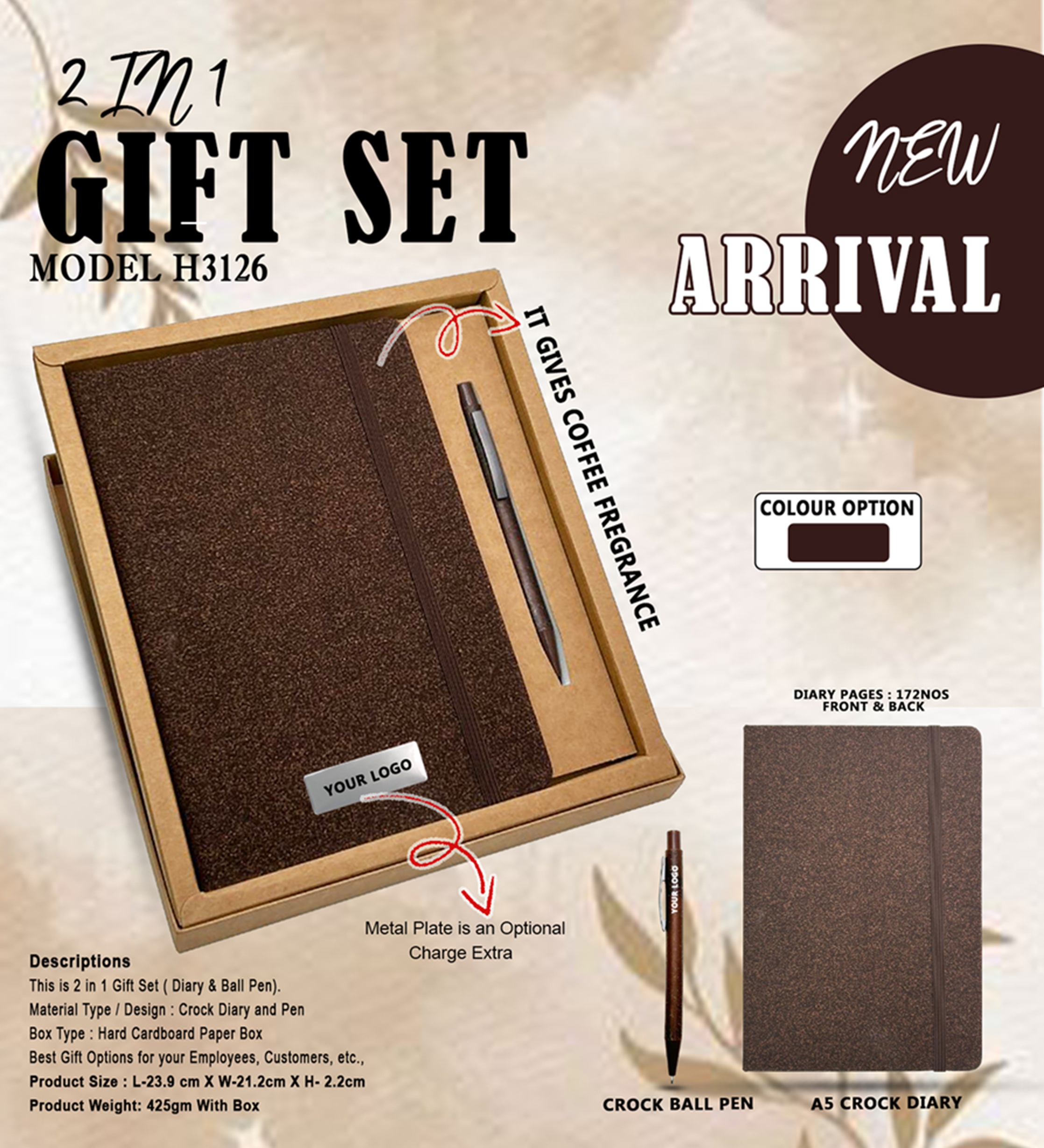 Model H3126 Corporate Gift Set